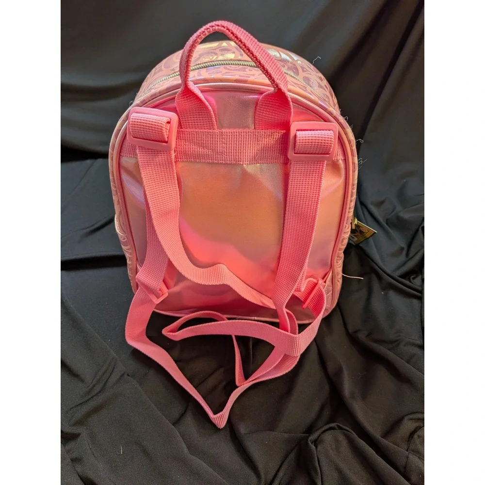 Wicked So Popular Backpack Metallic Crown Glinda Main Compartment Front Pocket